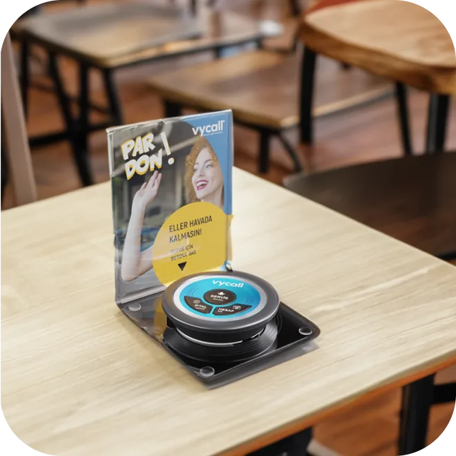 garson çağırma butonu kullanımı