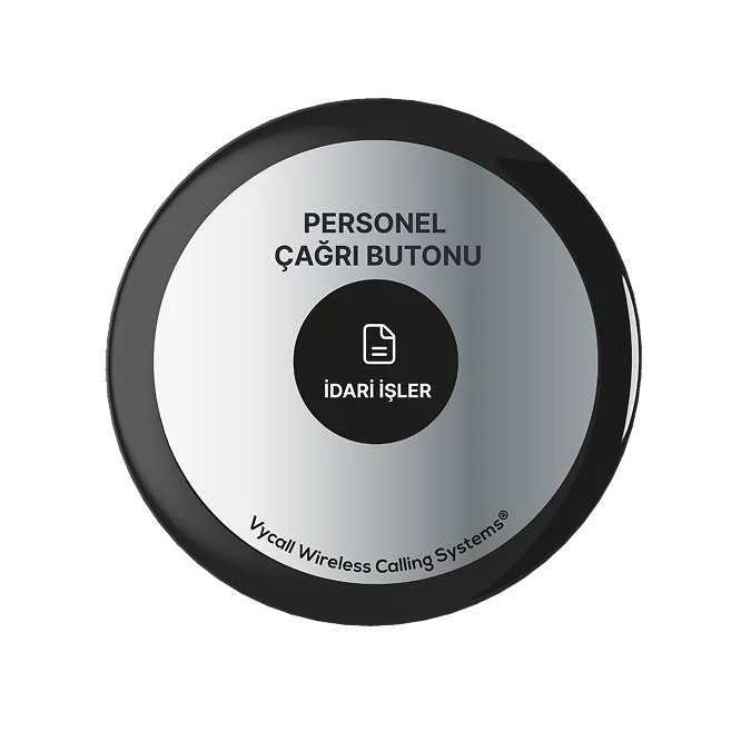 Personel çağrı butonu modeli