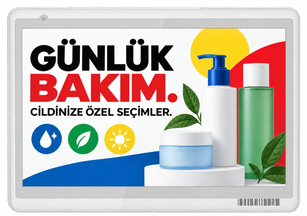 VyTag D73 product and example display