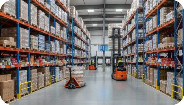 Vycall Forklift Calling System for Logistics Warehouses