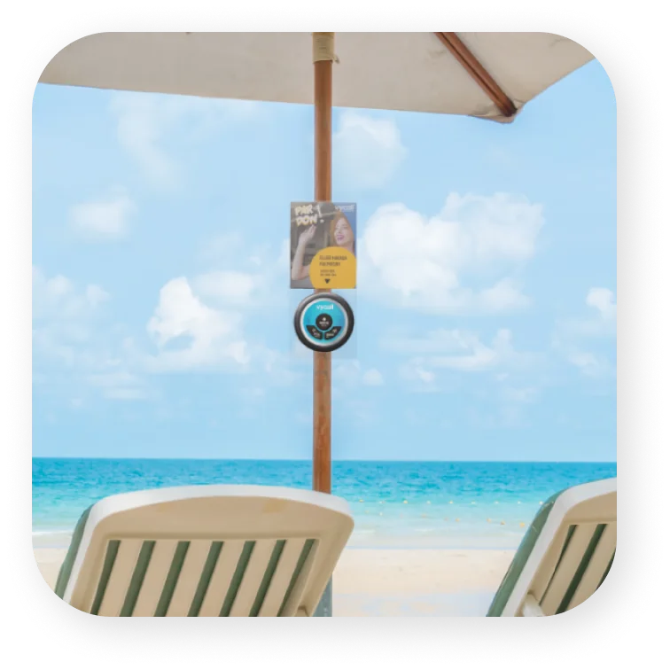 Waiter call button usage