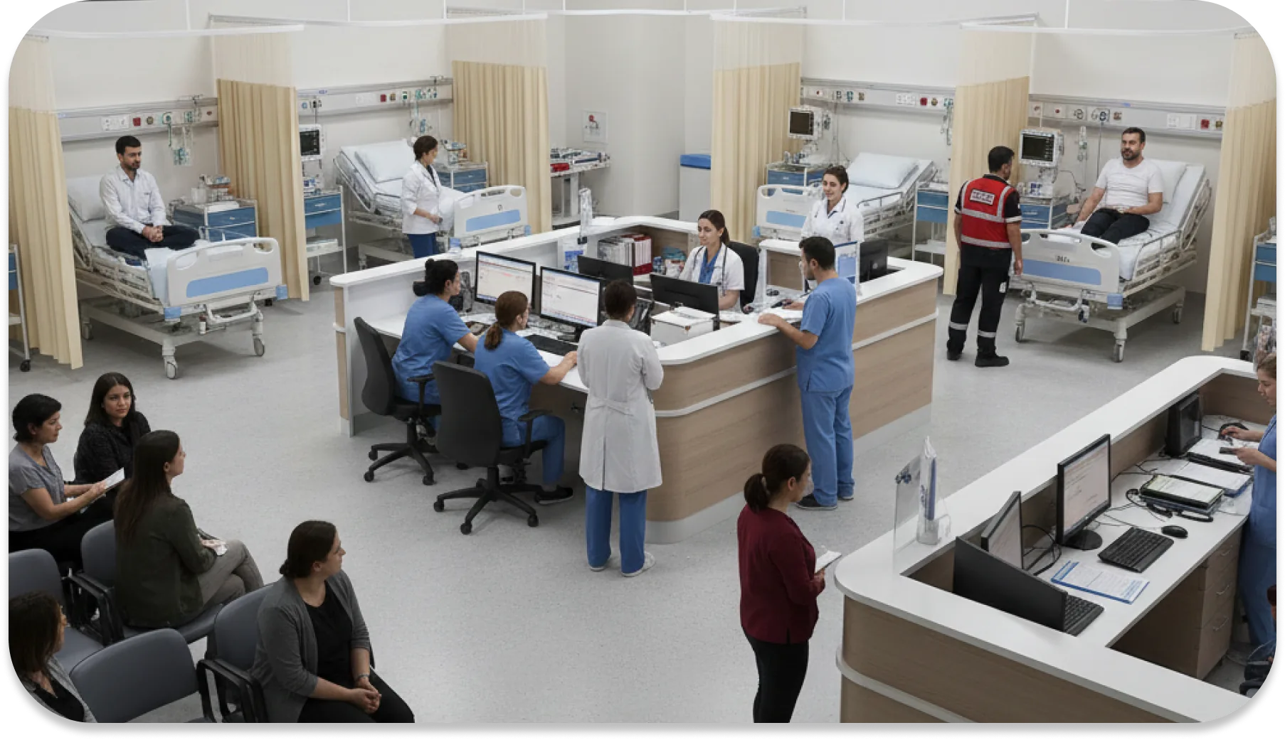 Vycall Nurse Calling System for Emergency Service