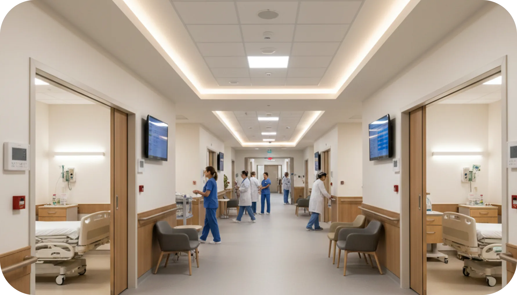 Vycall Nurse Calling System for Inpatient Ward