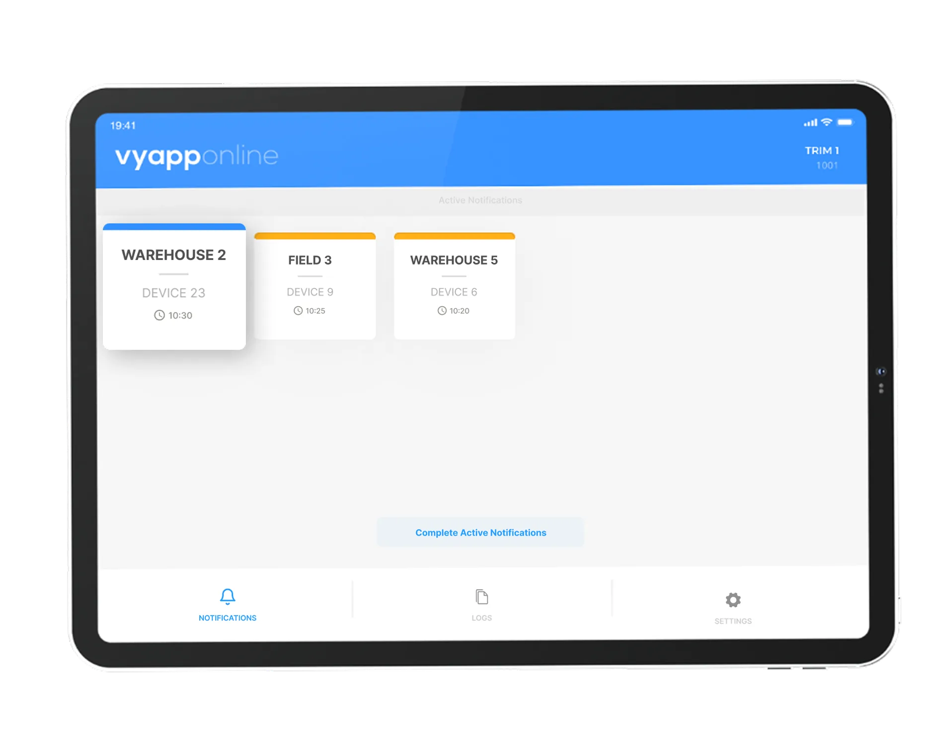 Vycall Truck Park Calling System Easy Operation Control Interface