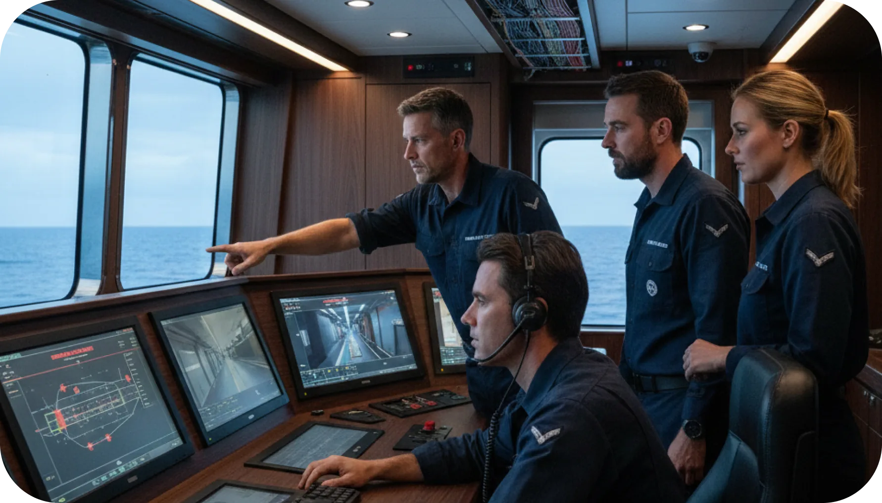 Intra-yacht operations