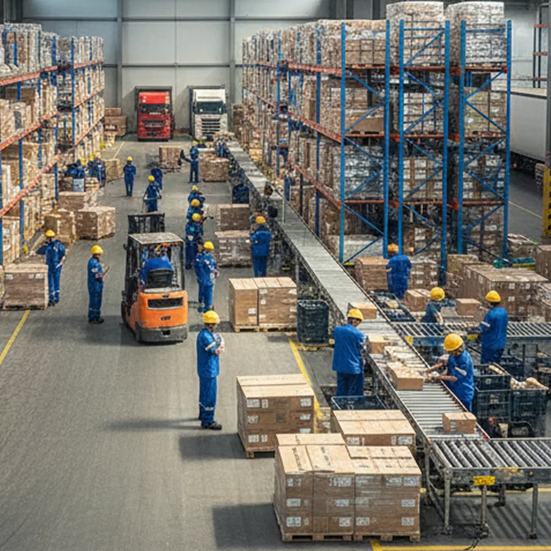 Depo Lojistik Alanları için Fabrika Personel Çağrı Sistemi