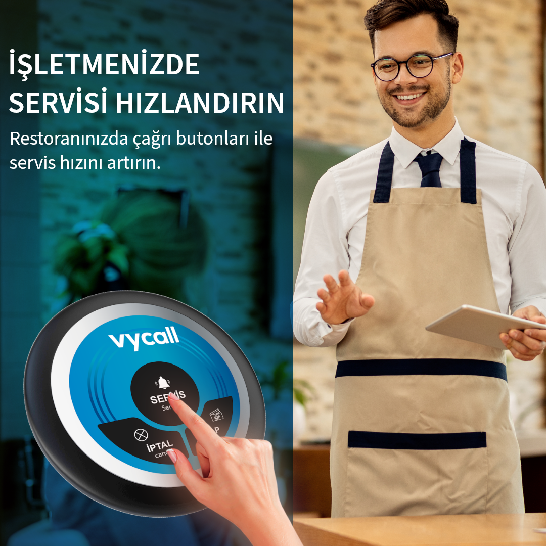 Neden İşletmenize Vycall Kablosuz Çağrı Cihazı Almalısınız?
