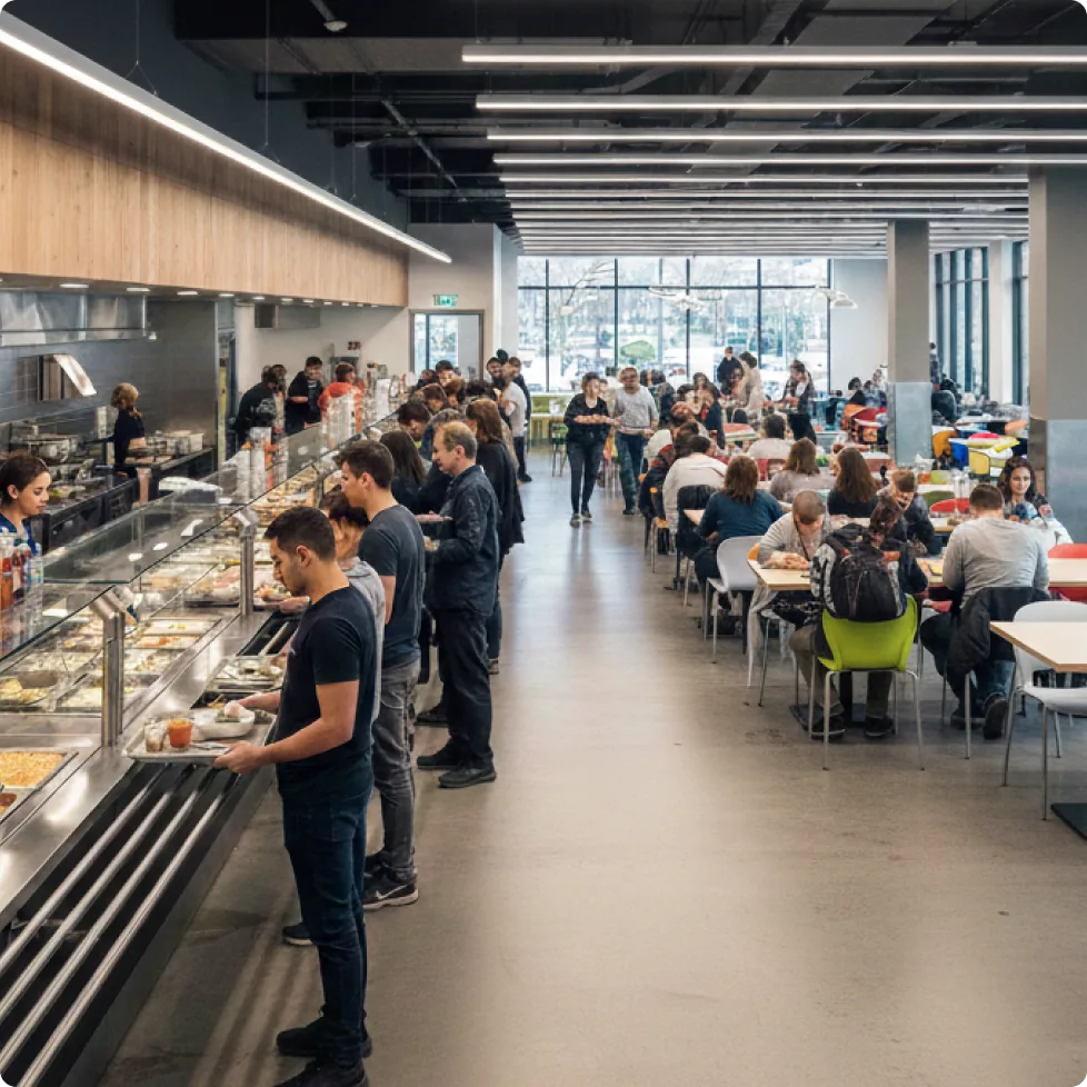 Self Servis Restoranlar için Self-Servis Müşteri Çağrı Sistemi