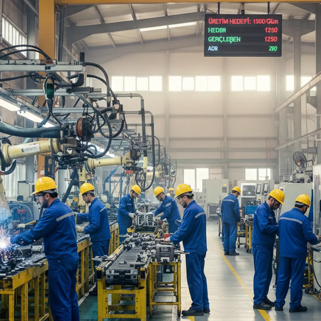 Üretim Hatları için Fabrika Personel Çağrı Sistemi