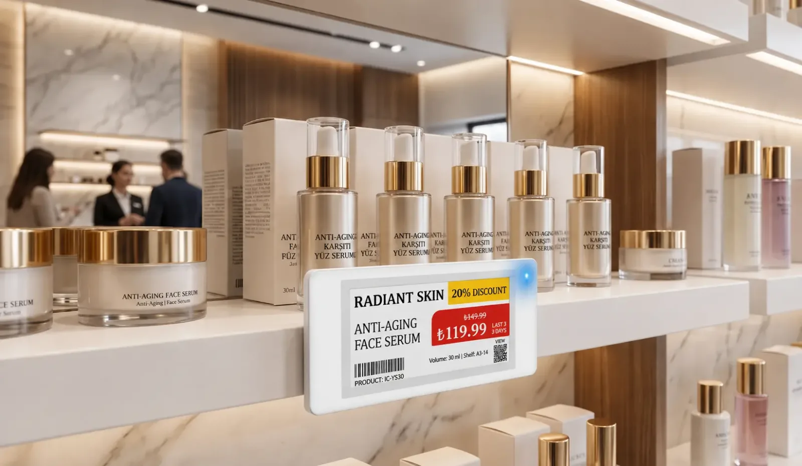 electronic shelf label campaign management