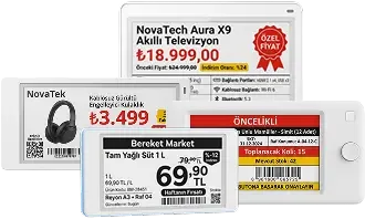 vycall dijital fiyat etiketi