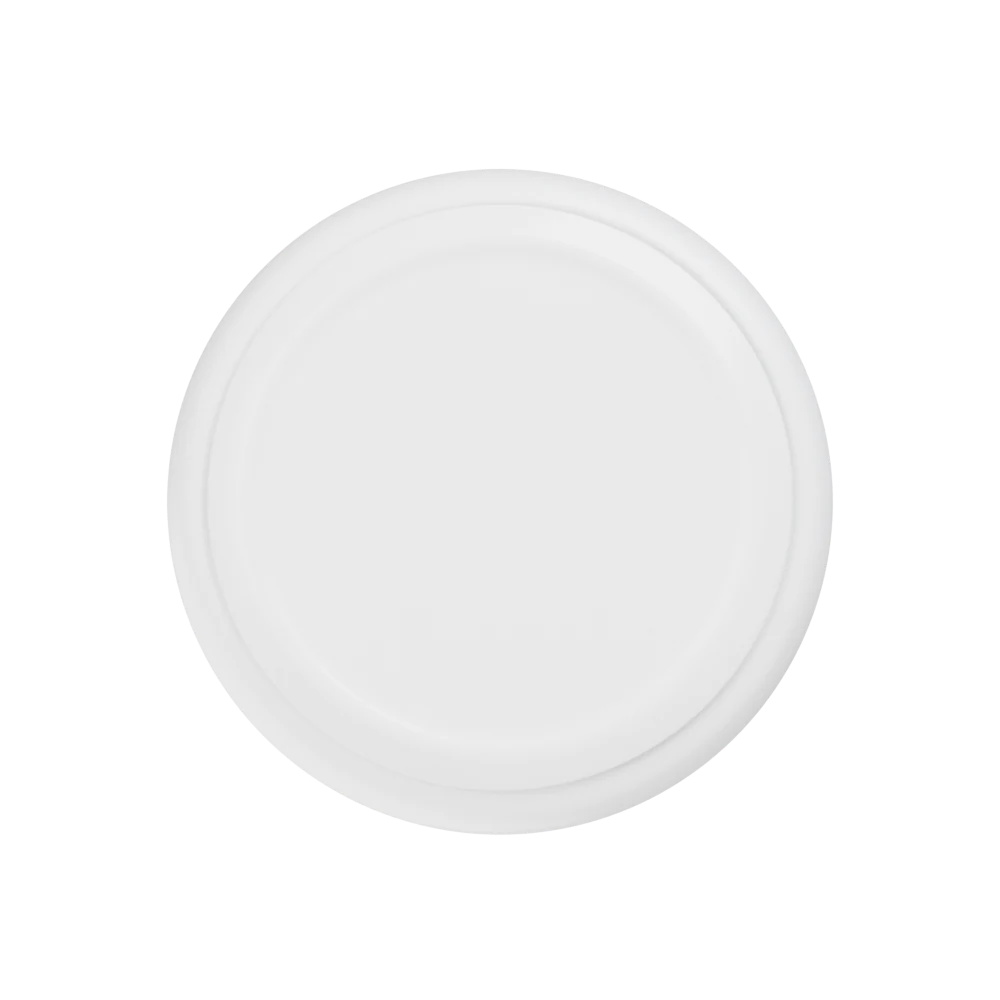 The Vycall B300 call button from above — the UV printing area