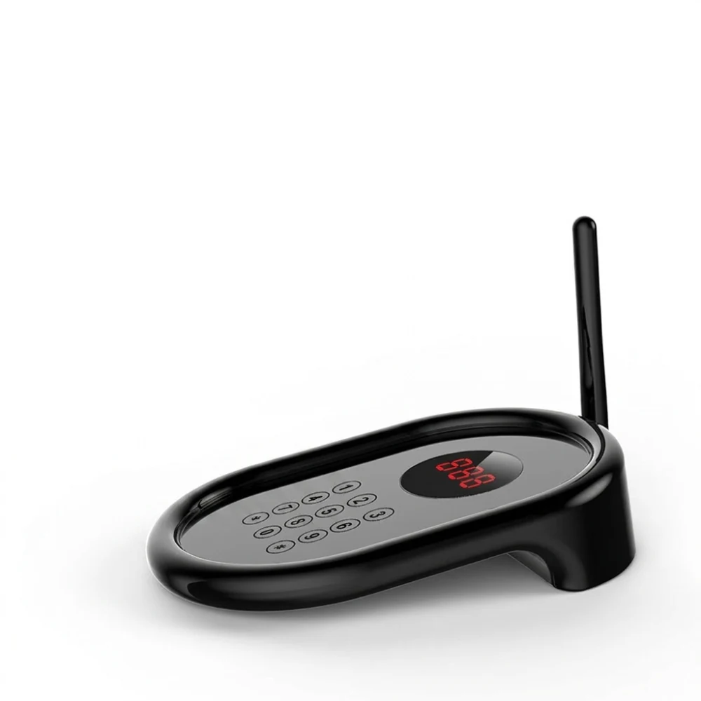 The Vycall MC-S10 transmitter keypad, angled view