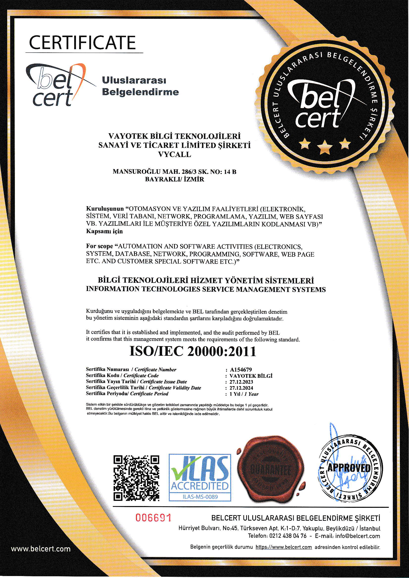 ISO/IEC 20000:2011