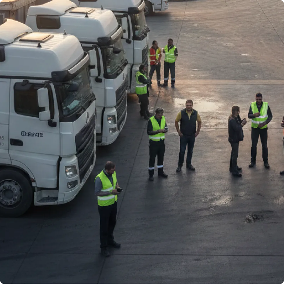 Lojistik Merkezleri için Tır Parkı Çağrı Sistemi