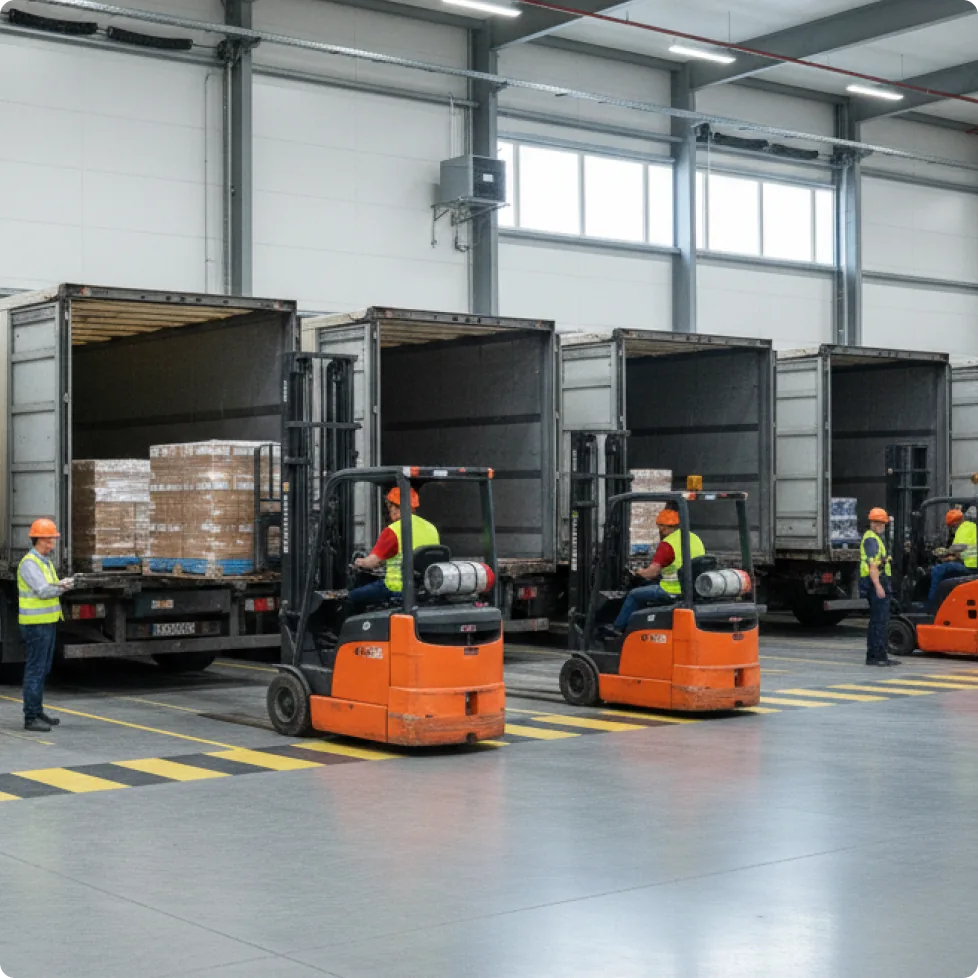 Sevkiyat & Yükleme Rıhtımları için Forklift Çağrı Sistemi