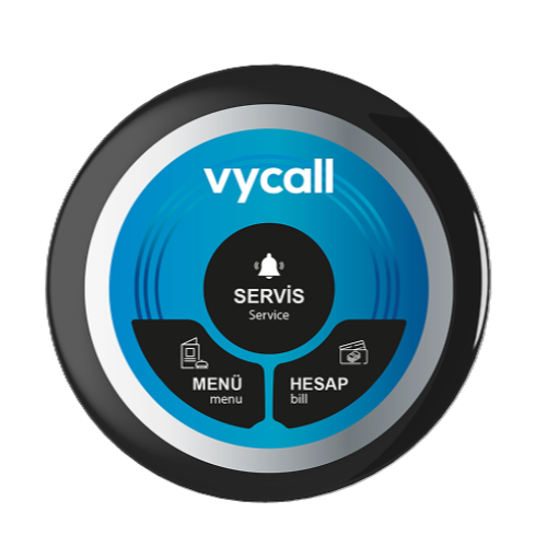 B100 Üç Tuşlu (Servis-Menü-Hesap)